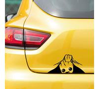 MTE Calcomanía de vinilo para coche con diseño de Groot con texto en inglés "Baby Groot", color negro