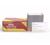 MTEL General Curriculum 178/278 Study Cards: MTEL General Curriculum Exam Prep and Practice Test Questions [Full Color Cards]
