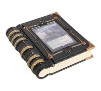 MTG Commander EDH Zona de Mando/Command Zone Tray para Magic The Gathering - Contadores de Vida, Hechizos y Daño. Guarda Dados y Fichas (¡Esto no es una Caja de mazo!) - Accesorio MTG (Negro)