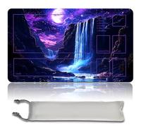 MTG Play Mats + Tamaño 60 x 35 cm Bolsa impermeable, MTG Playmate Table Mat, MTG Mouse Pad a prueba de polvo y resistente al agua para apoyar MTG Combat, TCG - Diseños originales (zona de la mano, MTG