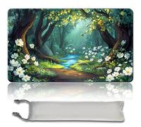 MTG PlayMat - Alfombra de juego MTG (60 cm x 35 cm, arte original, antideslizante, con base de goma y bordes cosidos, Commander TCG enrollable y plegable alfombra para cartas (No Zone, mtg48-4)