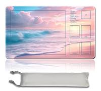 MTG Playmat TCG Playmat Board Game Card Game Trading Card Game Playing Mat Desk Mat Original Hand Painted Sewn Edges Smooth Surface Rubber Base 60 x 35 cm (MTG Set 44-4, with Zone)