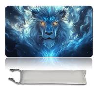 MTG Playmat TCG Playmat Board Game Card Game Trading Card Game Playing Mat Desk Mat Original Painted Sewn Edges Smooth Surface Rubber Base 60 x 35 cm (MTG Set 44-7, No Zone)