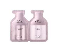 MTG - ReFa Milk Protein Pink Anti Frizz Shampoo & Hair Treatment Trial Set 10ml + 10g