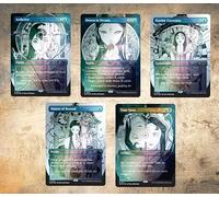 MTG Secret Lair: Características: Peach Momoko (edición de aluminio)