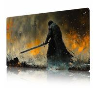 MTG Tapete de Juego de 24" x 14" con Bordes cosidos y Superficie de Goma Suave para Juegos de Cartas, tapete de Juego Antideslizante con Bolsa de Almacenamiento Gratuita