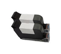 MTGUIWF DCODE IQ800 Impresora de inyección de Tinta térmica portátil en línea de 12,7 mm Cartucho de Tinta solvente de Secado rápido Compatible con Tinta Negra(2PCS)