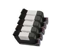 MTGUIWF DCODE IQ800 Impresora de inyección de Tinta térmica portátil en línea de 12,7 mm Cartucho de Tinta solvente de Secado rápido Compatible con Tinta Negra(5PCS)