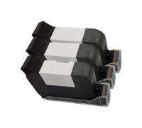MTGUIWF DCODE IQ800 Impresora de inyección de Tinta térmica portátil en línea de 12,7 mm Cartucho de Tinta solvente de Secado rápido Compatible con Tinta Negra(3PCS)