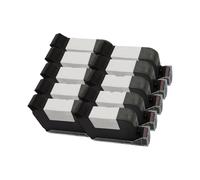 MTGUIWF DCODE IQ800 Impresora de inyección de Tinta térmica portátil en línea de 12,7 mm Cartucho de Tinta solvente de Secado rápido Compatible con Tinta Negra(10PCS)