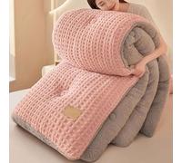 MTHGH Edredón de Terciopelo de Leche, edredón Grueso de Invierno, Manta Muy cálida y súper Suave para 2 Personas, edredón de Microfibra, edredón Acolchado Reversible(03,200x230cm/4kg)