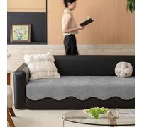 MTHGH Funda Sofa 1/2/3/4 Plazas Relax Cubre Sofa Chaise Longue Fundas Sofa Ajustables Cojines Fundas para Sofa Fundas De Sofa Anti Gatos Protector Sofa(*4,90 * 340cm)