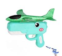 Mtjbfv Dinosaur Foam Glider Launcher Toy, Cute Dino Airplane Launcher Toy,Airplane Gliders For Kids,Two Flight Modes,Fun Outdoor Flying Catapult Toys,Birthday Gifts & Party Favors(C)