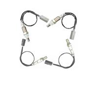 MTJBYDJH 4 sensores de oxígeno O2 (Aguas Arriba + Aguas Abajo) para Nissan Murano 3.5L 2009-2010.