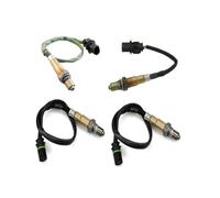 MTJBYDJH 4 sensores de oxígeno O2 Delanteros y Traseros con sonda 11787539123, 11787569930 y 11787569968, para BMW E81 120i, E90, E92, E93 320i N43 (2006-2013).