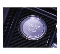 MTJBYDJH para Peugeot 5008 3008 408 508 2008 308 4008 Pegatinas de Coche Motor Start Stop Botón de Encendido Anillo Cubierta Accesorios