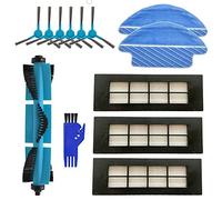 MTKD® Kit para Cecotec Conga Serie 3090 Accesorios Cepillo Central, Cepillos Laterales, Filtros EPA y Mopas para Aspiradora Robot Conga 3090.