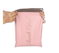 MTKSFDC Bolsas para EnvíOs Bolsa de Embalaje PE Express, sobre Rosa, Bolsas de Entrega, Bolsa de Correo de logística Impermeable, 50 Uds.(45x60cm)