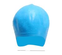 MTKSFDC Gorro Mechas Silicona Profesional Cap Hair Dye Dyeing Frosting Bleaching Highlighting Hat Hook Silicone Reusable Styling Coloring Colouring.