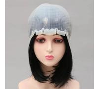 MTKSFDC Gorro Mechas Silicona Profesional Silicone Hair Coloring Hat, Dye Hat Reusable Highlight Hat, for Hair Color Dyeing Hair.