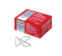 MTL 79198 - Pack de 50 clips, diseño mariposa, número 10, 40 mm