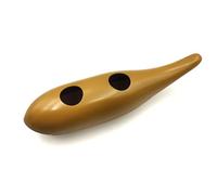 Mtlaveshy portátil en forma de pescado latín latín instrumento guiro resistente sonido único de superficie lisa compacta versátil ideal para la banda de entrenamiento musical