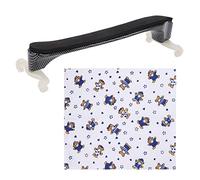 Mtlaveshy Violin Shoulder Descanso ajustable cómodo y estable Soporte para estudiantes y profesionales durante la práctica Fibra de carbono Negro 3/4 y 4/4 Tamaño
