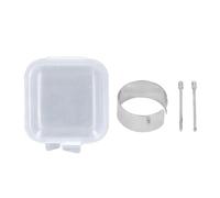Mtlavichness Punta Fina Puntas de Repuesto Stylus Pen Ti aleación Consejos con Caja de Clip para Galaxy Tab S9 S9 Ultra S8 S8 Ultra S7 S7 FE S22 S23 S24 Ultra Plata