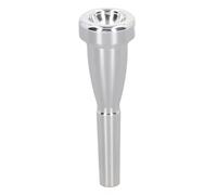 Mtlavichness Trompeta Boquilla Aleación de aluminio Accesorios de repuesto profesionales para trompetidores Plata 7C Material duradero Plateado Aspecto Claro Rendimiento agudo (5c)
