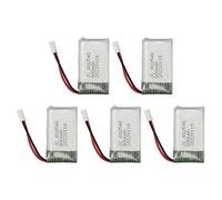 MTLAVISH 5pcs 802540 800mAh RC Batería de Drones Portable RC Accesorios de batería de Respaldo UAV para Syma X5C X5C 1 X5 X5SC X5SW M68 K60