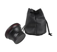 MTLAVISH de 58 mm Kit de Lente de cámara Macro Desmontable y Lente de Gran Angular 043x para fotografía Profesional Ideal para capturar la Arquitectura de paisajes y Tomas de