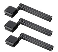 MTLAVISHE Guitar String Winder Funcionalidad 3-en-1 Cambios de cadena rápida para el ukelele acústico Electric Banjo Mandolin 3pcs Juego negro