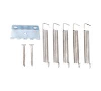 MTLAVISHE Guitarra eléctrica Tremolo Spring Tornillo de tornillo de garra Glosa Las piezas de puente de trémolo suave mejoran el rendimiento y el sonido para las guitarras ST