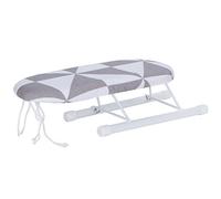 MTLAVISHE TABLE DE PARA PLOTA PLOTable para collares de manga con tubo de acero engrosado y cubierta de tela lavable extraíble ideal para el hogar y los viajes Uso de (Carrés à la mode)