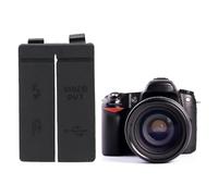 MTLAVISHIS Capazo De Goma Protector para Camara 40D Cubierta Impermeable Antipolvo Accesorio Duradero Port USB Protección