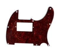 MTLAVISHIS de guitarra Pickguard Premium PVC Material PVC Anti Scratch Reducción de ruido decorativo para la guitarra eléctrica Telecaster Use a largo plazo Durado no fácilmente (Rojo)