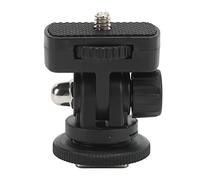 MTLAVISHIS Mini Accesorios de Monitor Monitor Bola de Cabezal compacta y portátil con 180 Grados de Ajuste e Interfaz de Tornillo 1/4 del Zapato frío para Diversos escenarios de