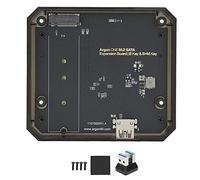 Mtlavishish Case para 4B M.2 placa de expansión USB3.0 a SATA Connect SSD Unidades de estado sólido