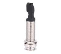 MTLAVISHISH de 2.5 mm a 6.35 mm Jack de potro con vara de piezo de varilla incorporada para guitarra acústica Cobre cromo cromo Corriente estable Tono transparente de baja pérdida