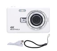 MTLAVISHISH Digital Camera Capture Lifes Momentos con Fotos de Alta definición de 50MP y Videos 4K Ideales para Selfies de Viajes de Vida Diaria y Diarios de Video con 16x Zoom (32GB)
