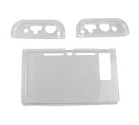MTLAVISHISH Game Console Case de protección Kit TPU Split Shell Protector para interruptor transparente