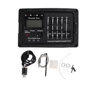 MTLAVISHISH TEQ 5 Guitarra acústica Preamplificador de ecualizador de ecualizador profesional para una calidad de sonido superior en el escenario y en Studio 5 Band con presión de