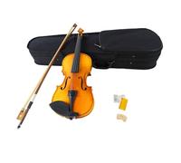 MTLAVISHISH Violín 4/4 Juego de violín de madera con buena calidad de sonido Varios accesorios y complejos exquisitos para la práctica y el rendimiento por parte de principiantes