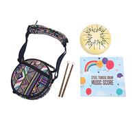 MTLAVISHISHIS Título: Lengua de acero de aleación Rich Ethereal Sound Ethereal Manual Manual de pintura de spray Material para amantes y principiantes de la música 8 Nota 5.5in