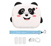 MtLavishishishishing Kids Instant Cámara de alta definición fotografía divertida con impresora térmica y pantalla IPS de 2,4 pulgadas para niños sobre la cámara de 12 MP de 6