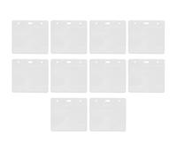 Mtlavishness 10 protectores de tarjetas para registro de inmunización, funda transparente de PVC