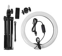 Mtlavishness 10 Pulgadas de Anillos LED Regulables con Un trípode proporciona una luz natural equilibrada suficiente para Maquillaje de Fotografía de Estudio de Video con 1 4