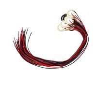 Mtlavishness 15 Pcs Piezo Guitar Pickup Low Noise Excellent Tone Easy To Install For Use With Acoustic Guitar Electric Guitar Ukulele 27mm Piezo Transducer With 33mm Wire