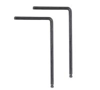 Mtlavishness - 2 llaves Allen para barra de armadura de guitarra acústica, construcción de acero resistente y duradera, ideal para ajustar el mástil de la guitarra con orificios (5 mm/0.2 pulgadas)