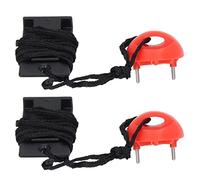 Mtlavishness 2 Piezas Universal máquina de Correr Llave de Seguridad Cinta de Correr Interruptor de Seguridad magnético Interruptor de Parada de Emergencia para Equipo de
